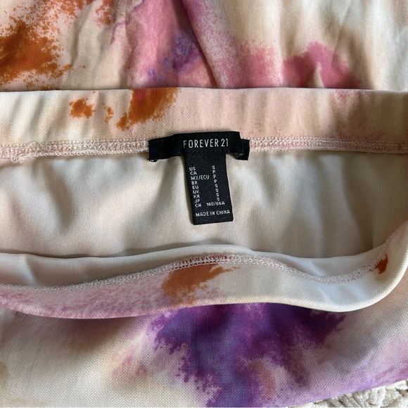 Tie dye mesh skirt - Picture 4 of 5